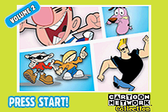 Game Boy Advance Video - Cartoon Network Collection - Volume 2 Title Screen